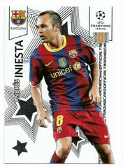 Andres Iniesta Soccer Cards 2010 Panini UEFA Champions League Prices