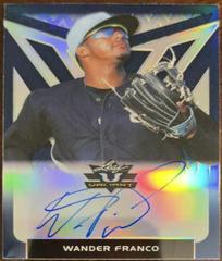 Wander Franco [Blue] #BA-WF1 Baseball Cards 2020 Leaf Valiant Autographs Prices