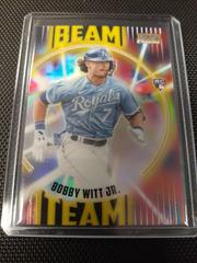 Bobby Witt Jr. [Gold] #BT-25 Baseball Cards 2022 Stadium Club Chrome Beam Team Prices