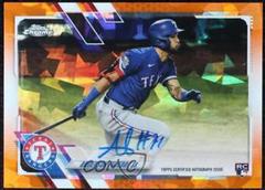Anderson Tejeda [Orange] #RA-AT Baseball Cards 2021 Topps Chrome Sapphire Rookie Autographs Prices