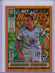 Arianna Caruso [Orange] #12 Soccer Cards 2023 Donruss FIFA Women's World Cup Net Marvels Prices