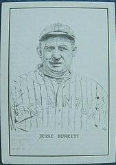 Jesse Burkett Baseball Cards 1950 Callahan Hall of Fame Prices