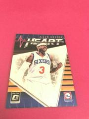 Allen Iverson #1 Basketball Cards 2018 Panini Donruss Optic All Heart Prices