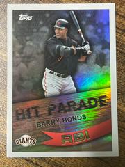 Barry Bonds #HP11 Baseball Cards 2007 Topps Hit Parade Prices