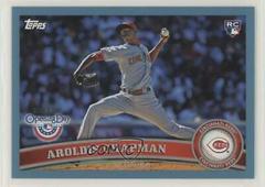 Aroldis Chapman [Blue] Baseball Cards 2011 Topps Opening Day Prices