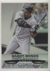 Barry Bonds #167 Baseball Cards 2015 Panini Prizm Prices