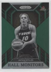 Jackie Stiles [Green] #8 Basketball Cards 2023 Panini Prizm WNBA Hall Monitors Prices