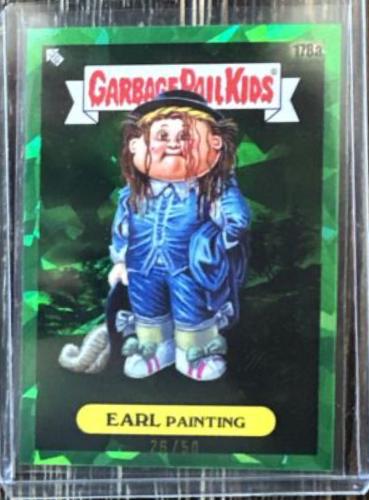 EARL Painting [Green] #178a Garbage Pail Kids 2022 Sapphire