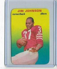 Jim Johnson Football Cards 1970 Topps Glossy Prices