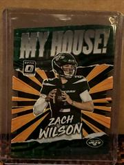 Zach Wilson [Black Pandora] #MH-2 Football Cards 2021 Panini Donruss Optic My House Prices