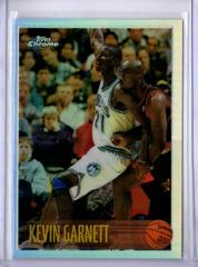 Kevin Garnett [Refractor] #45 Basketball Cards 1996 Topps Chrome Prices