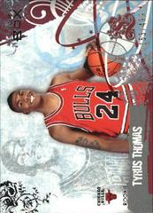 Tyrus Thomas [Red] Basketball Cards 2006 Topps Luxury Box Prices