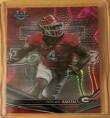 Nolan Smith [Red Lava] #8 Football Cards 2022 Bowman's Best University Prices