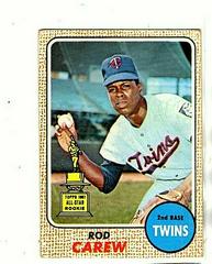 Rod Carew [All Star Rookie] Baseball Cards 1968 Topps Prices