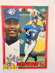 Carlos Delgado [Sample] #RT102 Baseball Cards 1994 Score Rookie Traded Prices