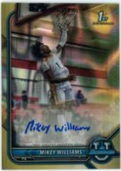 Mikey Williams [Gold Lava Refractor] #BCPA-MW Basketball Cards 2021 Bowman University Chrome Autographs Prices