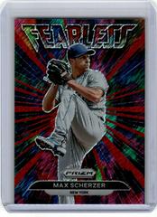 Max Scherzer [Purple Shimmer Prizm] #FL-1 Baseball Cards 2022 Panini Prizm Fearless Prices