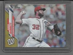 Aaron Barrett [Gold Foil] #670 Baseball Cards 2020 Topps Prices