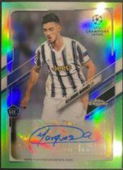 Alejandro Marques [Neon Green Refractor] #CA-AM Soccer Cards 2020 Topps Chrome UEFA Champions League Autographs Prices