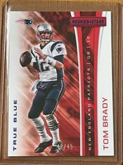 Tom Brady [True Blue] #121 Football Cards 2017 Panini Rookies & Stars Prices