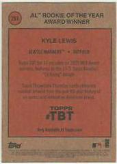 Kyle Lewis #281 Baseball Cards 2020 Topps Throwback Thursday Prices