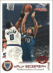 Wally Szczerbiak #123 Basketball Cards 1999 Fleer Focus Prices