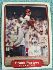Frank Pastore #80 Baseball Cards 1982 Fleer Prices