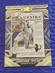 Jonathan Taylor [White] #EXT-16 Football Cards 2022 Panini XR Extra Prices