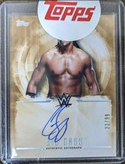 Big Cass [Gold] Wrestling Cards 2017 Topps WWE Undisputed Autographs Prices