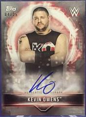 Kevin Owens [Silver] Wrestling Cards 2019 Topps WWE Road to Wrestlemania Autographs Prices