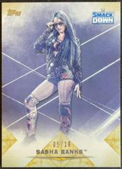 Sasha Banks [Gold] Wrestling Cards 2020 Topps WWE Undisputed Prices