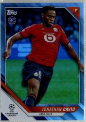 Jonathan David [Silver] #176 Soccer Cards 2021 Topps UEFA Champions League Prices
