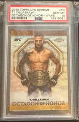 TJ Dillashaw [Wave] #OH-TD Ufc Cards 2019 Topps UFC Chrome Octagon of Honor Prices