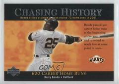 Barry Bonds Baseball Cards 2002 Upper Deck Chasing History Prices