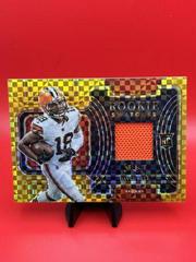 David Bell [Gold] #RSW-18 Football Cards 2022 Panini Select Rookie Swatches Prices