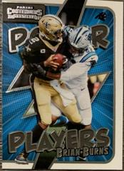 Brian Burns #PWR-BBU Football Cards 2022 Panini Contenders Power Players Prices