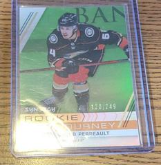 Jacob Perreault [Green] #RJ-3 Hockey Cards 2022 Upper Deck Synergy Rookie Journey Away Prices