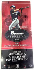 Hobby Box Baseball Cards 2007 Bowman Sterling Prices