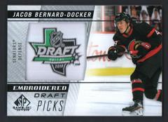 Jacob Bernard Docker Hockey Cards 2021 SP Game Used Embroidered in History Prices