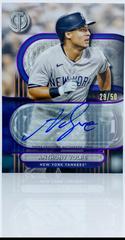 Anthony Volpe [Purple] #TA-VOL Baseball Cards 2024 Topps Tribute Autograph Prices