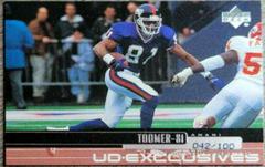 Amani Toomer #143 Football Cards 1999 Upper Deck Prices