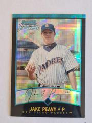 Jake Peavy [Xfractor] Baseball Cards 2001 Bowman Chrome Prices