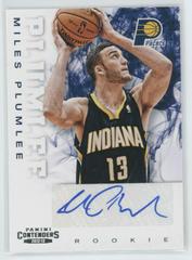 Miles Plumlee Autograph #225 Basketball Cards 2012 Panini Contenders Prices
