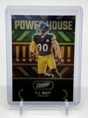 T. J. Watt [Gold] #PH-20 Football Cards 2023 Panini Prestige Power House Prices