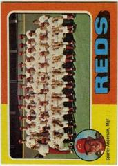 Reds Team [Sparky Anderson, Mgr.] Baseball Cards 1975 Topps Prices