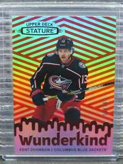 Kent Johnson [Red] #W-10 Hockey Cards 2022 Upper Deck Stature Wunderkind Prices