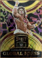 Ultimate Warrior [Gold Wave] #27 Wrestling Cards 2023 Panini Select WWE Global Icons Prices