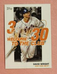 David Wright Baseball Cards 2023 Topps Welcome to the Club Prices