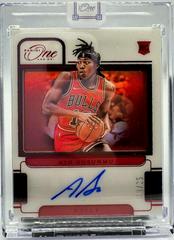 Ayo Dosunmu [Red] #RA-ADM Basketball Cards 2021 Panini One and One Rookie Autographs Prices