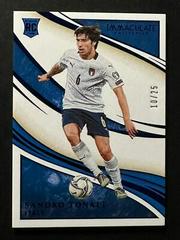 Sandro Tonali [Sapphire] Soccer Cards 2020 Panini Immaculate Collection Prices